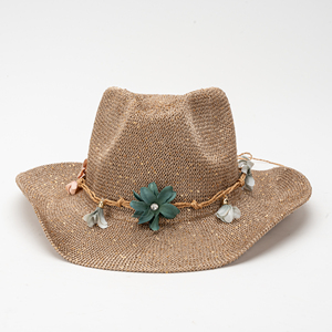 Chapeau de <span class=keywords><strong>cowboy</strong></span> pliable décontracté pour <span class=keywords><strong>femme</strong></span>, printemps et automne, à large bord, tendance, pour la plage et les voyages, avec accessoires. - Product Image 2