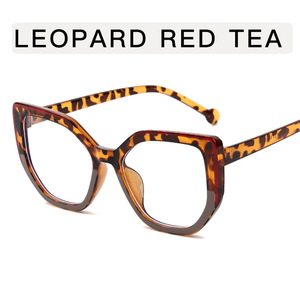 Occhiali da Sole Unisex alla Moda con Montatura in PC Leopardata e Lenti a Specchio, Design Decorativo di Alta Definizione - Product Image 3