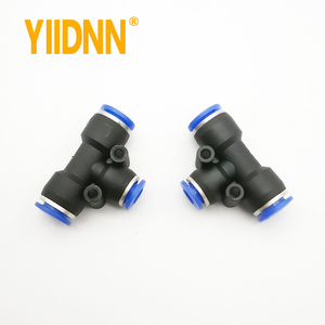 Raccord pneumatique PEG, réduction en T, type T, 3 voies, connexion rapide par glissement, pour tuyau d'air, 4 mm, 6 mm, 8 mm, 6 mm-8 mm, 10-6 mm - Product Image 5