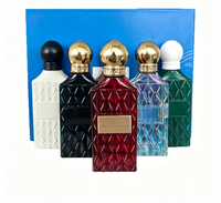 Coffret Cadeau de Parfums Arabes du Moyen-Orient, Article Très Demandé à l'International, Dubaï EAU, Fragrance 75ml pour Femme et Homme, Osmanthus et Bergamote Style Ancien