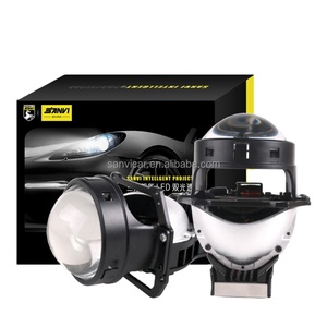 Super Bright 3-Inch LED Projector Lens Headlight S5 6000K Auto Headlamp Lighting Conversion Kits Manufacturer for Toyota Corolla - Product Image 1