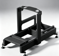 Cockpit de simulation de course 4080 économique en aluminium, simulateur de voiture en aluminium, simulateur de vol, simulateur de course 4DOF, simulateur 6DOF