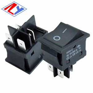 Trung Quốc KCD4-C dpst 30A 250V 125VAC Rocker chuyển 4 pin với Led cao hiện tại Rocker Thiết bị chuyển mạch - Product Image 2
