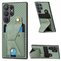 Étui en Cuir PU pour Téléphone Portable avec Support Holster et Portefeuille Sans Fil pour Samsung S25 S23 S24 Ultra Plus A16 A26 A36 A56