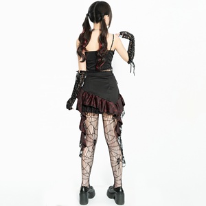 Duchess Strapless Top Female <strong>Halloween</strong> Irregular Skirt Witch Cosplay Fashion Hot <strong>Girl</strong> Sexy <strong>Devil</strong> <strong>Costume</strong> - Product Image 2