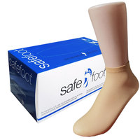 72 paires/boîte Chaussettes jetables en nylon, légères, pour le voyage, couvre-pieds quotidiens à usage unique pour la maison et l'essayage de chaussures
