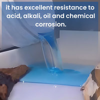 Ağaç İşleme el sanatları kat harç talimatları için gıda sınıfı temiz epoksi reçine su geçirmez düşük koku sıvı yapıştırıcı ambalaj