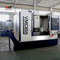 Centre d'usinage vertical VMC850 certifié CE WOJIE à 5 axes pour l'usinage de l'aluminium