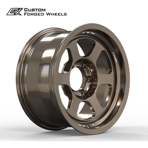 <span class=keywords><strong>ล้อ</strong></span>ฟอร์จออฟโรด 6x139.7 มม. 17 นิ้ว 18 นิ้ว 17x8.5 ดีไซน์ <span class=keywords><strong>Te37</strong></span> Volk Racing <span class=keywords><strong>สี</strong></span>บรอนซ์ โมโนบล็อ<span class=keywords><strong>ก</strong></span> อัลลอย สำหรับ Toyota Tacoma - Product Image 2