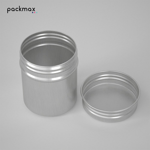 Flacon rond en aluminium de 40 ml pour capsules - Boîte vide pour médicaments et produits de santé en stock, vente en gros pour comprimés - Product Image 1
