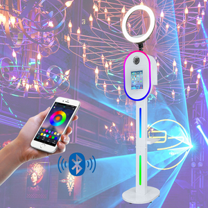 Vogue Photo Booth with Led Light Birthday Party DIY Photo Booth DSLR Ipad Selfie Photobooth Stand <strong>DSLRbooth</strong> Shell - Product Image 4