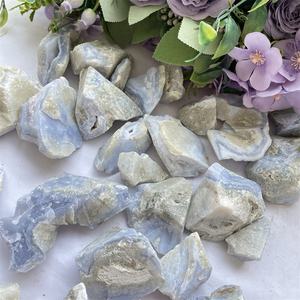 Natuurlijke Helende Ruwe Specimen Kristal Mineraal Ruwe Blauwe Kant Agaat Voor Decoratie - Product Image 5