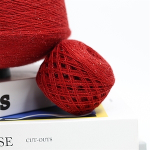 Теплая вязальная пряжа, сухая, чистая, вес, Доставка 2/18S 2/38 нм, 47% акриловая 28%, нейлоновая 20%, полиэстер, 5%, свитер с люрексом, цветная вязальная пряжа - Product Image 3