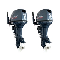 Produsen Profesional Baru Motor Tempel 2 Tak 40HP dengan Starter Manual dan Poros Panjang Opsional untuk Kapal Nelayan