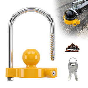 Cerradura de Remolque de Alta Resistencia AUTOBOTS, Acoplador Universal Ajustable, Cerradura de Seguridad para Bola de 1-7/8", 2" y 2-5/16" - Product Image 1