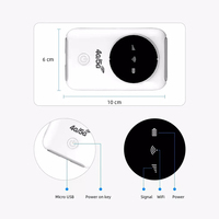 Penjualan Panas R603 4G LTE MiFi Router Dengan Kartu SIM, 3200mAh WiFi Hotspot Portabel untuk Perjalanan Luar Ruangan Berbagi Akses Multi Pengguna OEM