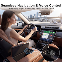OEM ODM Dongle Carplay filaire vers sans fil 4 en 1, adaptateur sans fil Carplay Android Auto 2 en 1, boîte Carplay Android
