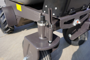 Mini chargeur frontal électrique à benne basculante, 2 vitesses, déchargement automatique, économie d'énergie, garantie 1 an, capacité de la benne 0,2 m3, 450 kg - Product Image 3