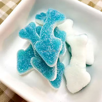 Bonbons gommeux en vrac en forme de dauphin Bonbons mous 3D Saveurs personnalisées Emballage de bonbons gommes à mâcher