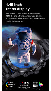 Thể Thao Thông Minh Đồng Hồ Android IOS Cho Nam Giới Phụ Nữ Tập Thể Dục Tracker Bt Cuộc Gọi Sức Khỏe Màn Hình Dt70 + Thông Minh Đồng Hồ 2025 - Product Image 3