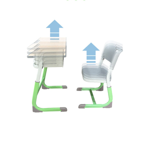 Venta de Mesas para Aula a Precio Económico, Fabricación de Muebles Universitarios, Juego de Escritorio y Silla para Estudiantes de Secundaria y Preparatoria - Product Image 2