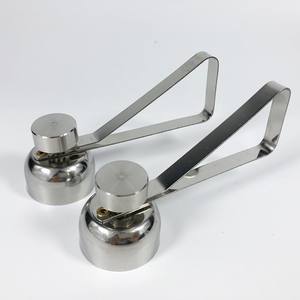 أدوات مطبخ من الفولاذ المقاوم للصدأ ، مقصات علوية لقطع القشرة ، مقص مسلوق ، فاصل تكسير البيض المعدني - Product Image 5