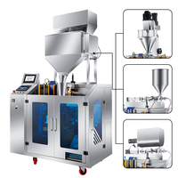 Machine d'emballage de légumineuses en sachets préformés, machine d'emballage et de scellage de poudre de curcuma, machine d'emballage de sucre en sachets de 5 grammes pour chips