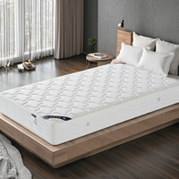Matelas de lit hybride à ressorts ensachés et mousse à mémoire de forme, mousse compressée, orthopédique, pliable, mobilier de chambre à coucher pour hôtels