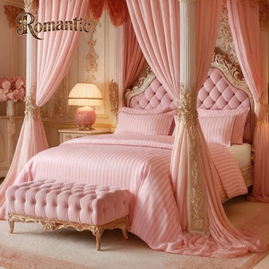 <span class=keywords><strong>Letto</strong></span> a <span class=keywords><strong>Baldacchino</strong></span> Classico Europeo in Legno Massello <span class=keywords><strong>per</strong></span> Camera da Ragazza, Personalizzabile, Lussuoso e Romantico <span class=keywords><strong>per</strong></span> Villa - Product Image 2