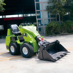 รถตักล้อยางขนาดเล็ก 4x4 ประสิทธิภาพสูงจากโรงงานจีน ระบบควบคุม PLC เครื่องยนต์เบนซิน พร้อมมอเตอร์ปั๊ม  ความจุบุ้งกี๋ 0.2 ลูกบาศก์เมตร 1 ตัน - Product Image 5