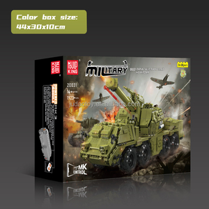 Mould King 20031 Set di Blocchi da Costruzione per Cannone Militare Elettrico Semovente, Puzzle con Controllo Remoto APP, Giocattoli Educativi MOC - Product Image 6