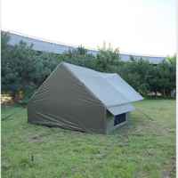 Tente gonflable Air Camp Pro à double couche en tissu Oxford 300D, revêtement imperméable, résistante à la neige, installation facile, abri extérieur pour la famille