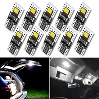 Bombillas LED Canbus T10 W5W 194 168, Chip 2SMD 2835 5W, Lámpara LED sin Errores, Universal para Luz Trasera de Coche, Luz de Posición Lateral, Luz Indicadora