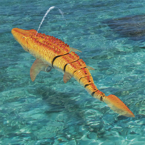 Control remoto <span class=keywords><strong>Mosasaurus</strong></span> Water Pool Toys, RC Boat Dinosaur High Simulation Scale <span class=keywords><strong>Dino</strong></span> con luz y agua pulverizada - Product Image 2