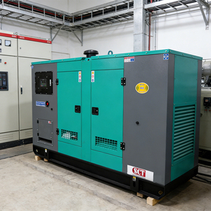เครื่องกำเนิดไฟฟ้าแบบเงียบ 100kVA 80kW เฟสเดียว 50/60Hz พร้อมหลังคาเก็บเสียง ลดเสียงรบกวน สำหรับใช้ในกรณีฉุกเฉินในโรงพยาบาล - Product Image 2