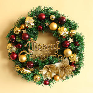 MaoSheng fleurs simulées guirlande de noël porte boule suspendue décoration rotin pendentif pour la décoration intérieure - Product Image 3