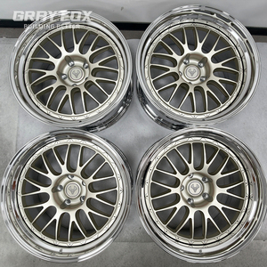 ล้อฟอร์จสีโรสโกลด์ด้านแบบกำหนดเองของ Gray Fox ขนาด 18 19 20 21 22 นิ้ว 5x112 5x120 5x114.3 สำหรับ <span class=keywords><strong>Alphard</strong></span> Cayenne BMW X5 SUV - Product Image 6