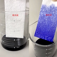 Lingettes super absorbantes en fibres de bambou compostables, personnalisables avec logo, en tissu non tissé, viscose de pâte de bois, feutre aiguilleté de qualité alimentaire