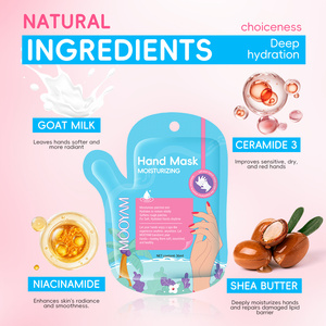 Masque pour les mains à l'avocat en marque privée OEM, exfolie les callosités, hydrate et nourrit la peau des mains - Product Image 5