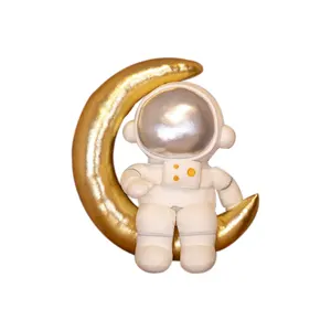Wholesale low price hot selling plush astronaut bear pillow holiday gifts home supplies