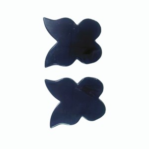 Outil de massage Gua Sha en obsidienne noire et en pierre Bian, forme personnalisée, lifting du visage, thérapie Gua Sha, papillon Gua Sha - Product Image 4
