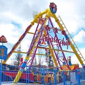 Manège Pirate Thrilling Ship, <span class=keywords><strong>Jeux</strong></span> <span class=keywords><strong>de</strong></span> Fête Foraine, Parc d'Attractions, Durable, en Fibre <span class=keywords><strong>de</strong></span> Verre et Métal, Capacité 40 Personnes, Extérieur, 37KW, 380V/220V - Product Image 5