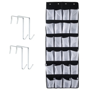 24-túi rõ ràng lưới Giày tổ chức tiết kiệm không gian cửa Treo Giày lưu trữ giá với tủ quần áo hiển thị chủ - Product Image 6