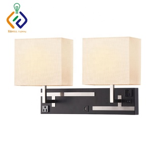 Doppia testiera 24W E26/E27 lampada da parete Luces Para Paredes de <span class=keywords><strong>Casa</strong></span> Led Cube applique da parete lampade per camera da letto soggiorno sala da pranzo - Product Image 5
