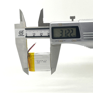 Rechargeable 3.7v Smallest <strong>1mm</strong> <strong>Thickness</strong> Lithium Polymer <strong>Battery</strong> ultra Thin <strong>Lipo</strong> <strong>Battery</strong> 112730 40mAh - Product Image 4