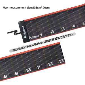 Biểu Tượng Tùy Chỉnh 138.5Cm PVC Câu Cá Đo Mat Cai Trị Hội Đồng Quản Trị Không Thấm Nước Cá Đo Công Cụ Giải Quyết Thiết Bị Thiết Bị - Product Image 2