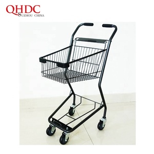 Handige Dubbellaagse Metalen Winkelwagen Ktv Mand <span class=keywords><strong>Trolley</strong></span> Eenvoudig Opvouwbaar Met Meerlaagse Kar Voor Probleemloos Winkelen - Product Image 3