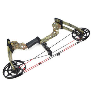 <span class=keywords><strong>Arc</strong></span> Compound bow et pinball à double usage, Camouflage composé de 12mm, poulies et câbles en <span class=keywords><strong>acier</strong></span>, pour la chasse et le tir à l'<span class=keywords><strong>arc</strong></span> - Product Image 2