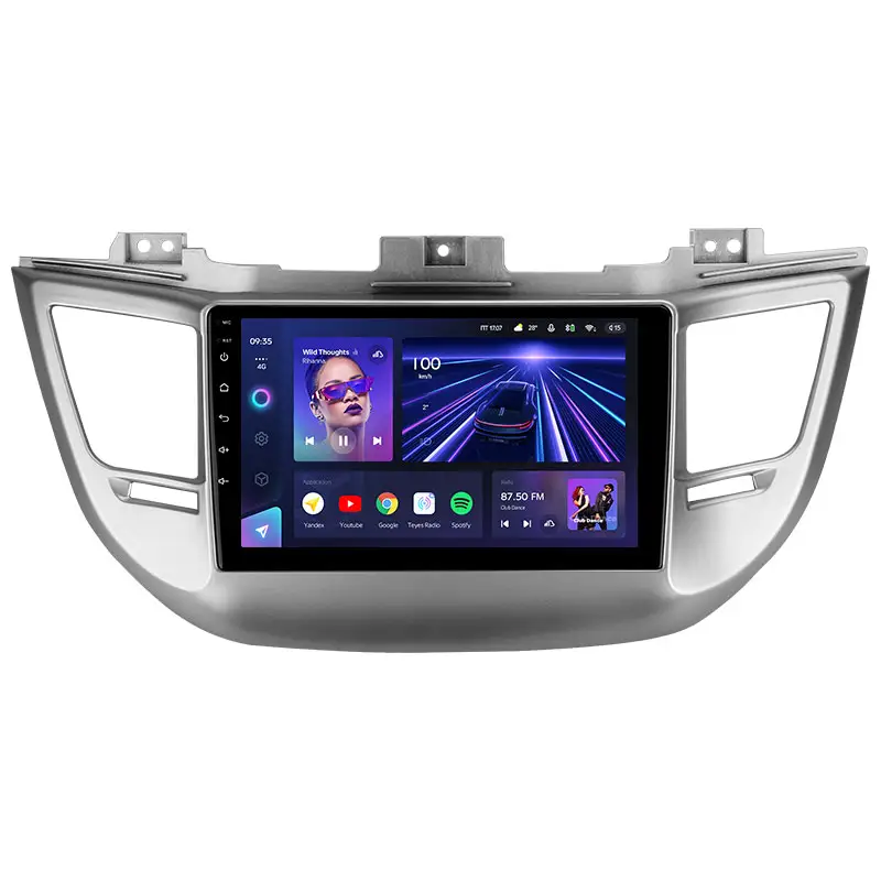 TEYES CC3 2K için Hyundai Tucson 3 2015 - 2018 sağ el sürücü araba radyo multimedya Video oynatıcı navigasyon stereo GPS Android