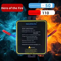 Aérosol d'extinction d'incendie par induction entièrement automatique Hero Fire Hero Capot de moteur de voiture Boîte électrique/armoire d'extinction d'incendie